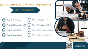 thay đổi địa chỉ trên giấy phép kinh doanh
